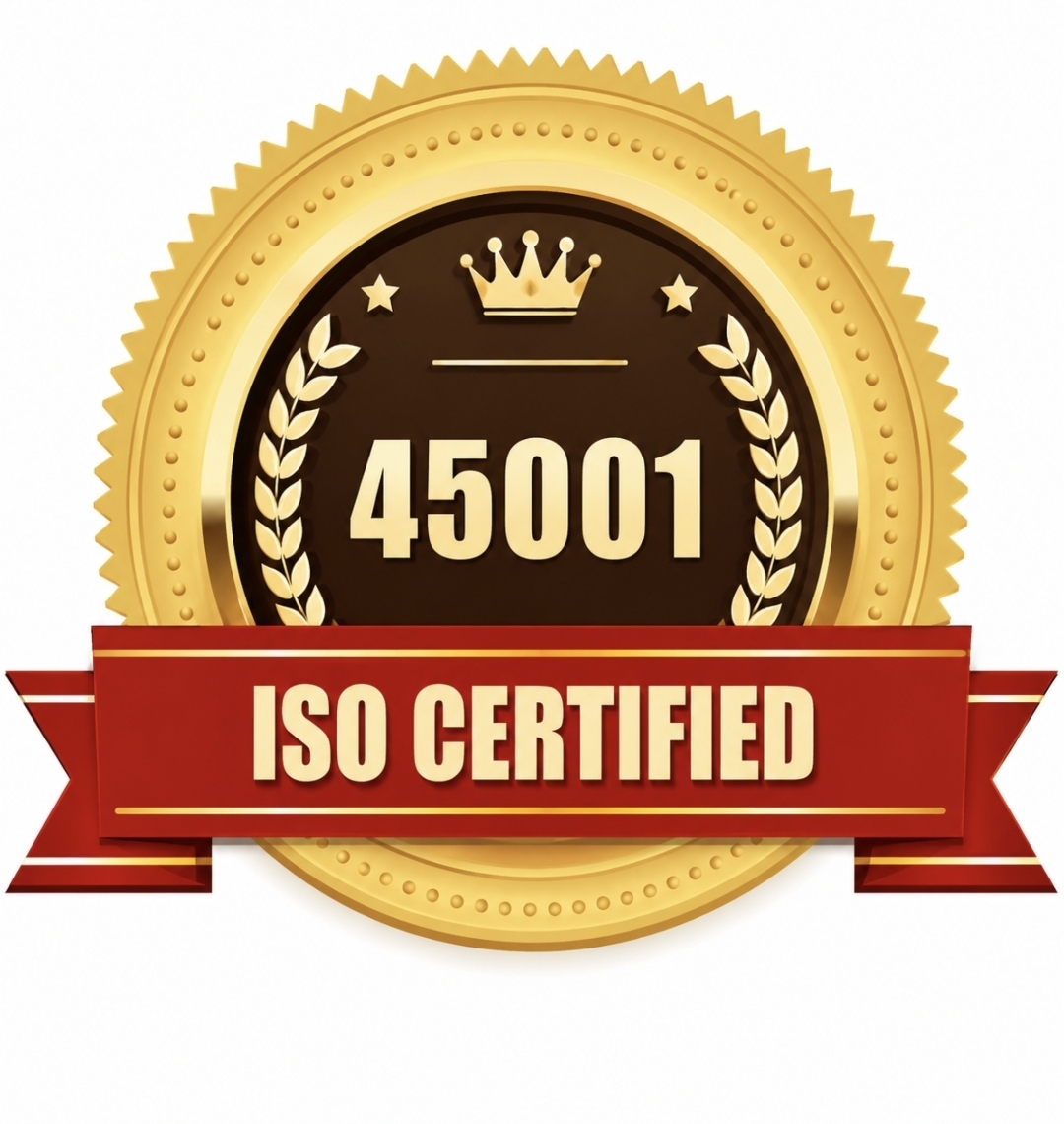ISO 45001 Certified